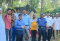 অগ্নিকাণ্ডে ক্ষতিগ্রস্ত কন্টেন্ট ক্রিয়েটর কাফির বাড়ি পরিদর্শনে জেলা প্রশাসন