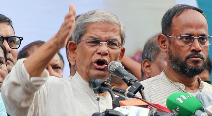 ফ্যাসিবাদ শেখ হাসিনা বাংলাদেশে রাজনীতি করতে পারবে না: মির্জা ফখরুল