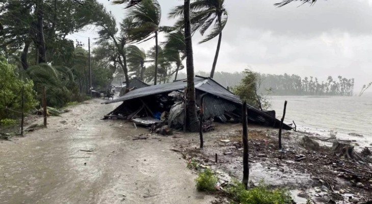 রাঙ্গাবালীতে গভীর নিম্নচাপের প্রভাবে উপকূল প্লাবিত