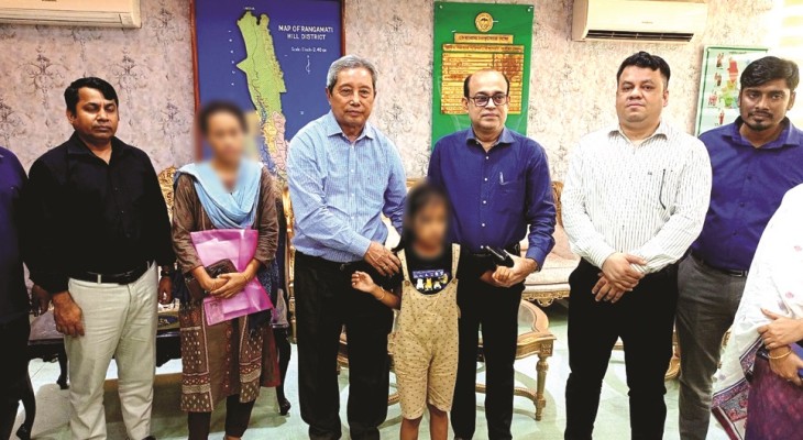 রাঙামাটিতে বিক্রির জন্য বাজারে আনা সেই শিশুর ঠাঁই হলো শিশু পরিবারে
