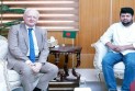 তথ্য উপদেষ্টা মাহফুজ আলমের সঙ্গে জার্মান রাষ্ট্রদূতের সাক্ষাত