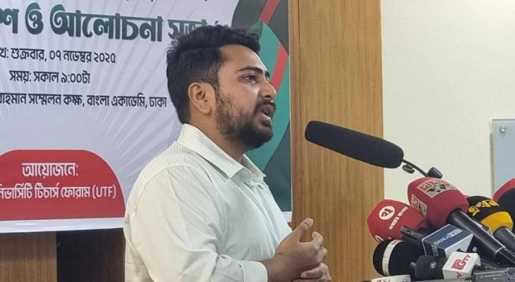 জুলাই সনদে নোট অব ডিসেন্ট রাখার সুযোগ নেই: নাহিদ ইসলাম