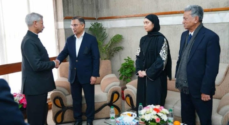 তারেক রহমানের সাথে সাক্ষাৎ করলেন ভারতের পররাষ্ট্রমন্ত্রী