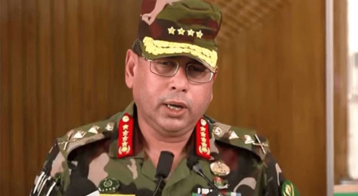 মাঠ থেকে সেনাবাহিনী ব্যারাকে ফিরবে কবে, জানালেন সেনাপ্রধান