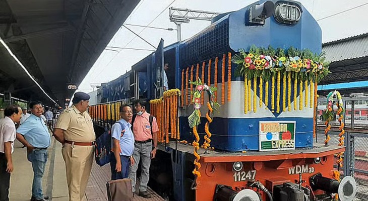 ভারত-বাংলাদেশের যাত্রীবাহী ট্রেন ফের চালুর উদ্যোগ